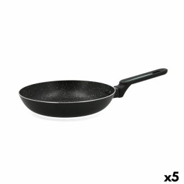 Тиган Quid Oasis Черен Метал Ø 26 cm (5 броя)