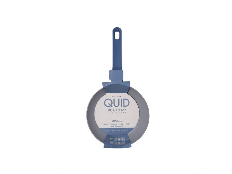 Тиган Quid Baltic Бял Метал Ø 20 cm (5 броя)