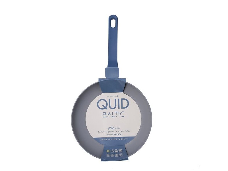 Тиган Quid Baltic Бял Метал Ø 26 cm (5 броя)