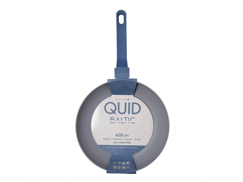 Тиган Quid Baltic Бял Метал Ø 28 cm (5 броя)
