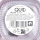 Бутилка за вода Quid Velvet Розов Cтъкло 1 L (12 броя)