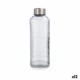 Бутилка за вода Quid Velvet Прозрачен Cтъкло 1 L (12 броя)