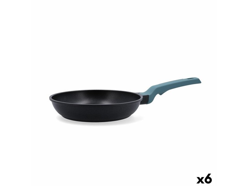 Тиган Quid Confort Син Метал Ø 24 cm (6 броя)