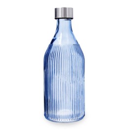 Бутилка за вода Quid Maison Морско син Cтъкло 1 L (12 броя)