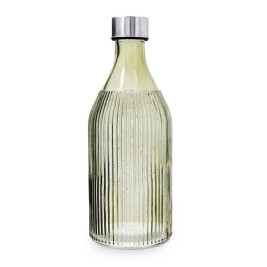 Бутилка за вода Quid Maison Зелен Cтъкло 1 L (12 броя)