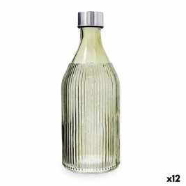 Бутилка за вода Quid Maison Зелен Cтъкло 1 L (12 броя)