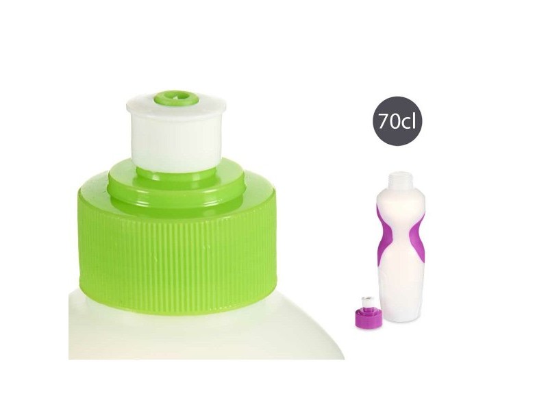 Бутилка за вода Leknes полиетилен 700 ml (24 броя)