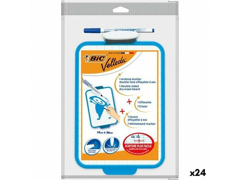 Бяла дъска Bic 19 x 26 cm (24 броя)
