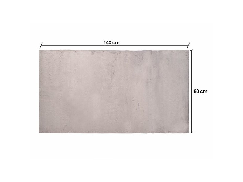 Килим Gift Decor Soft Сив 140 x 80 cm (9 броя)