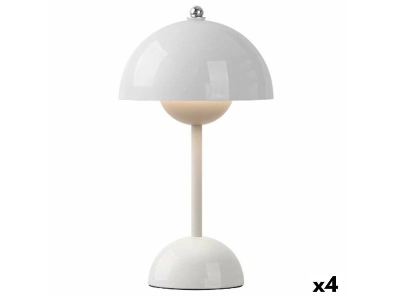 Настолна лампа Gift Decor Бял 1,5 W Гъба (4 броя)
