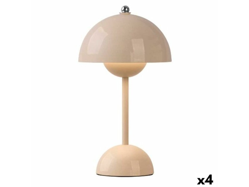Настолна лампа Gift Decor Бежов 1,5 W Гъба (4 броя)