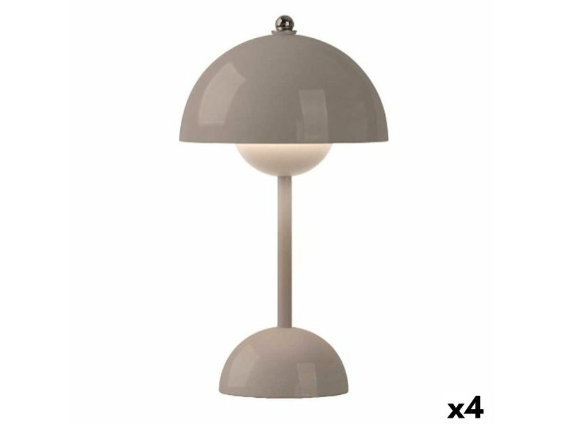 Настолна лампа Gift Decor Сив 1,5 W Гъба (4 броя)
