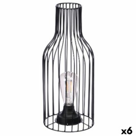 Настолна лампа Gift Decor Черен Бутилка (6 броя)