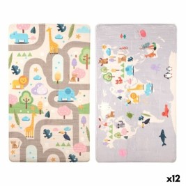 Килимче за Игра Gift Decor Животни 140 x 0,6 x 80 cm Многоцветен (12 броя)