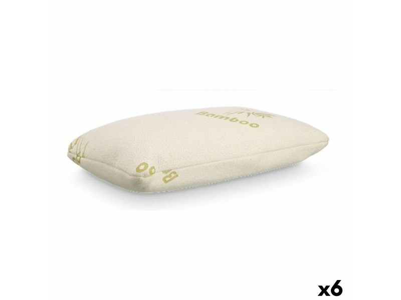 Възглавница от мемори пяна Gift Decor Бял 70 x 15 x 40 cm (6 броя)