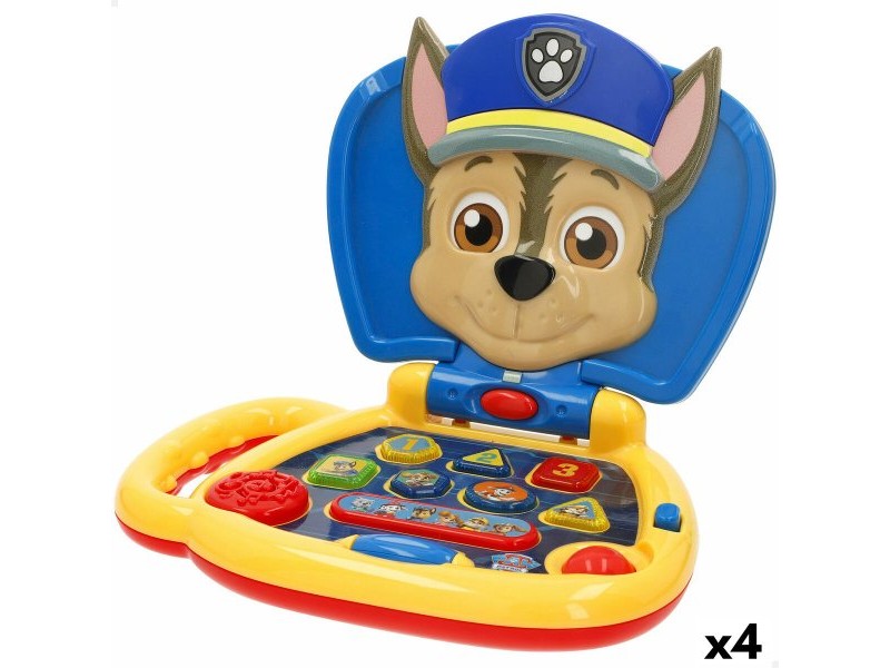 Играчка компютър The Paw Patrol английски език 20 x 17 x 14 cm Многоцветен (4 броя)