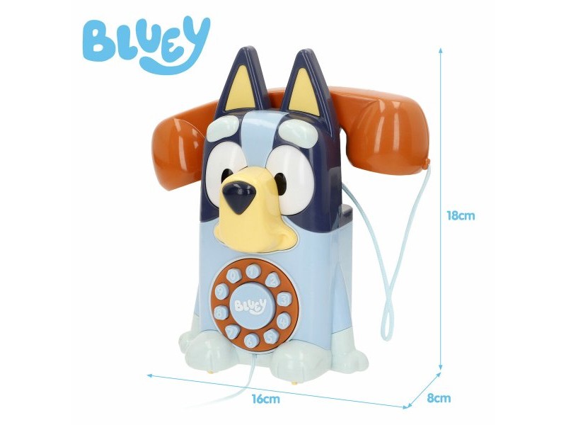 Играчка Телефон Bluey Пластмаса 16 x 18 x 8 cm (4 броя)
