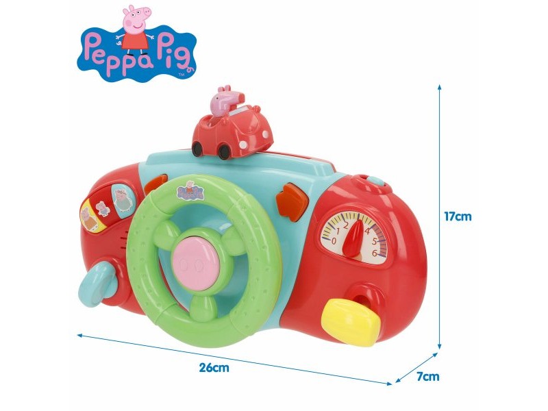Волан за Количка за Разходка Peppa Pig 26 x 17 x 7 cm (4 броя)