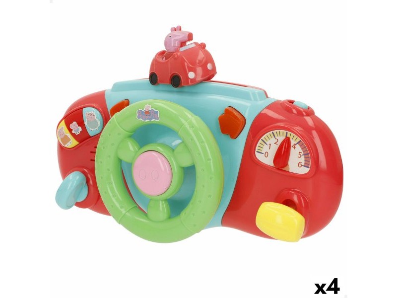 Волан за Количка за Разходка Peppa Pig 26 x 17 x 7 cm (4 броя)