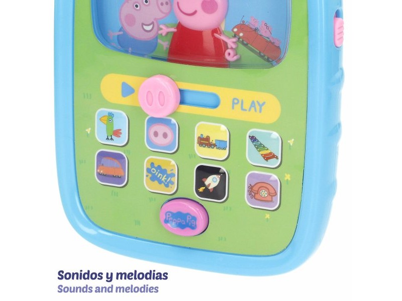 Образователен Телефон Peppa Pig (6 броя)