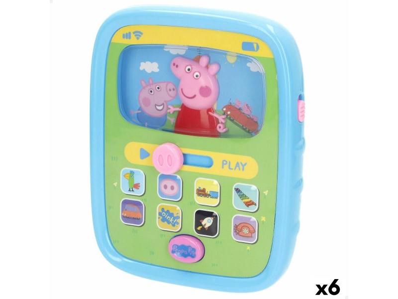 Образователен Телефон Peppa Pig (6 броя)
