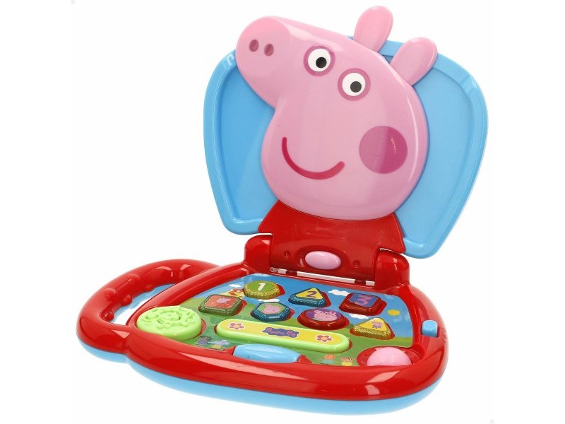 Играчка компютър Peppa Pig английски език 20 x 17 x 14 cm Многоцветен (4 броя)