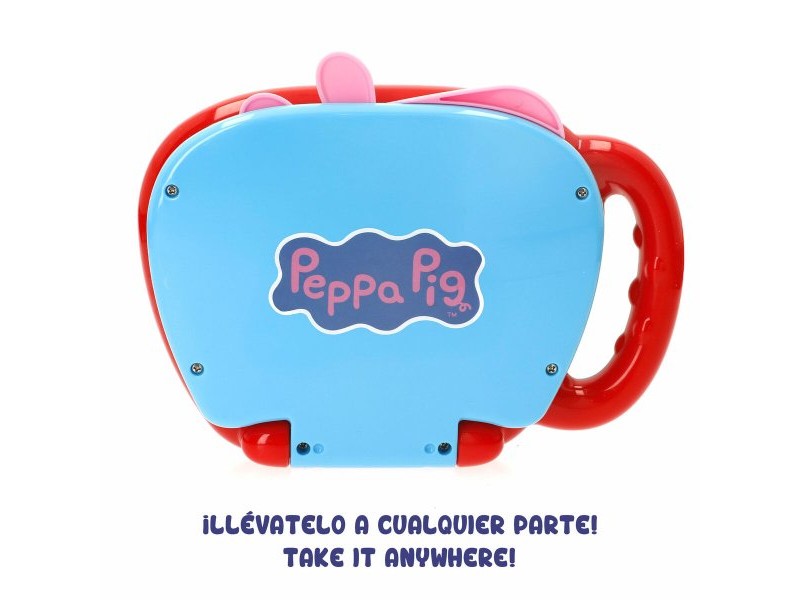Играчка компютър Peppa Pig английски език 20 x 17 x 14 cm Многоцветен (4 броя)
