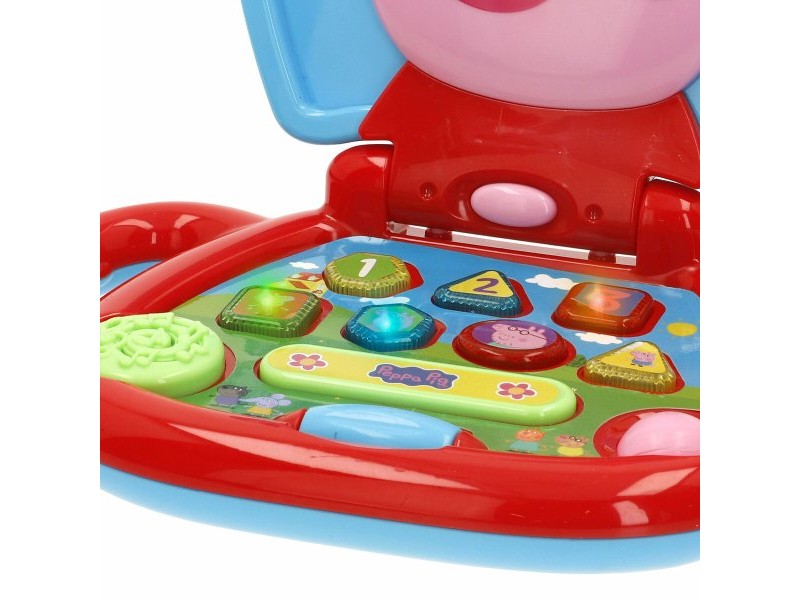 Играчка компютър Peppa Pig английски език 20 x 17 x 14 cm Многоцветен (4 броя)