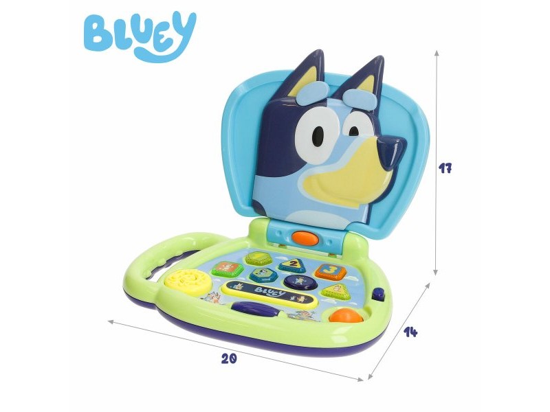 Играчка компютър Bluey английски език 20 x 17 x 14 cm (4 броя)