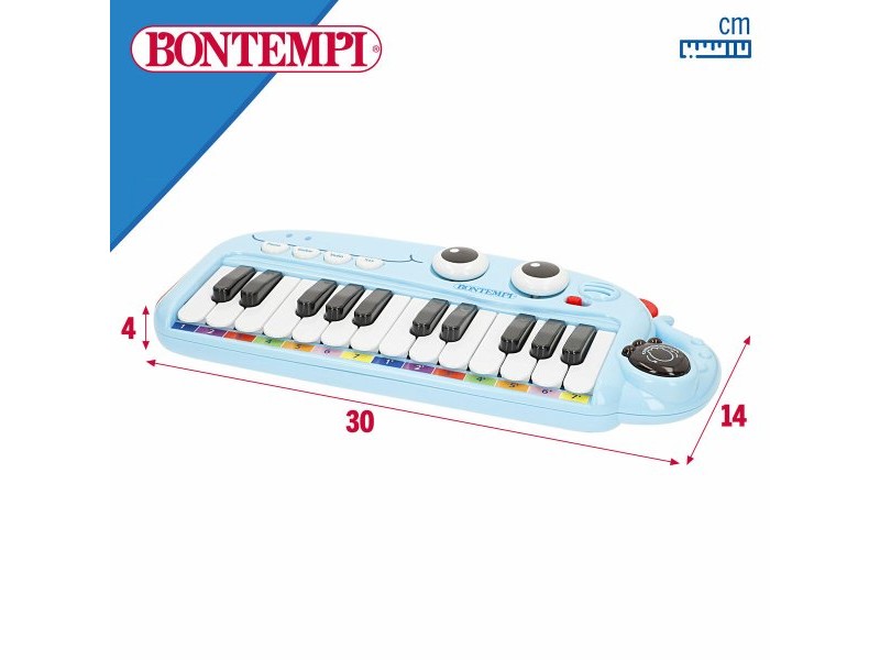 Образователно Пиано за Обучение Bontempi Dino 30 x 4 x 14 cm (4 броя)