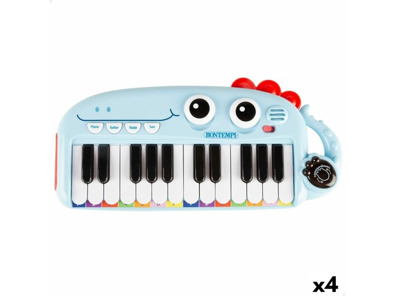 Образователно Пиано за Обучение Bontempi Dino 30 x 4 x 14 cm (4 броя)