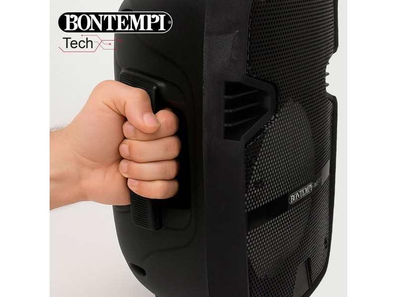 Тонколони с микрофон Караоке Bontempi Пластмаса 25 x 39 x 21 cm (2 броя)