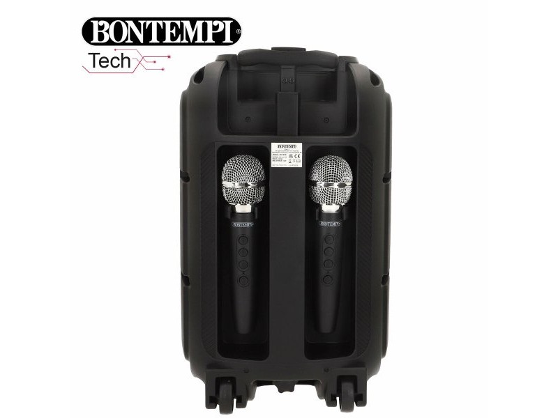 Тонколони с микрофон Караоке Bontempi Пластмаса 27 x 40 x 25 cm (2 броя)