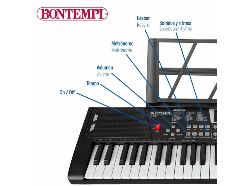 Електронно Пиано Bontempi 68 x 88 x 38 cm (2 броя)