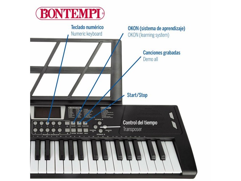 Електронно Пиано Bontempi 68 x 88 x 38 cm (2 броя)