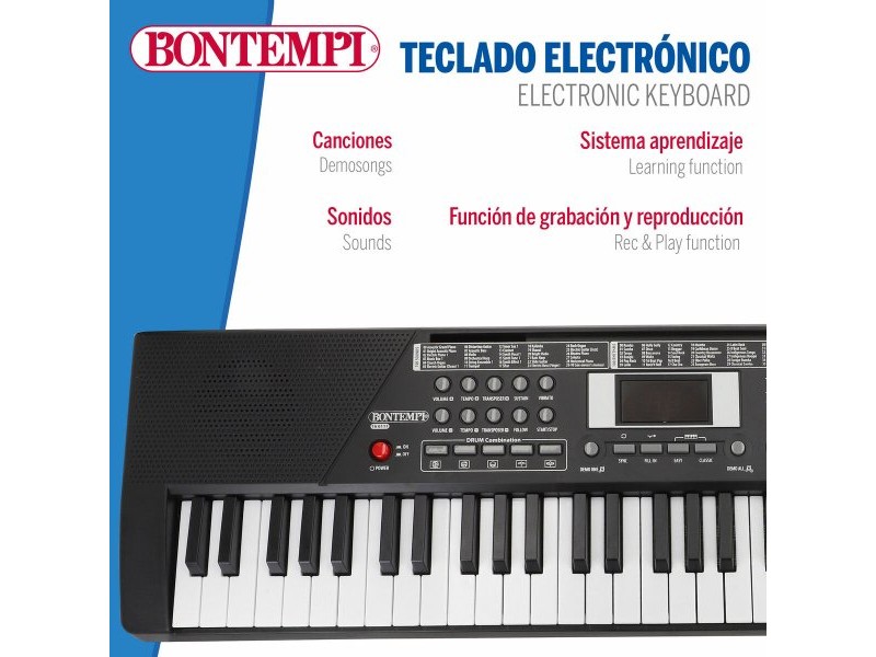 Електронно Пиано Bontempi 75 x 20 x 22 cm (2 броя)