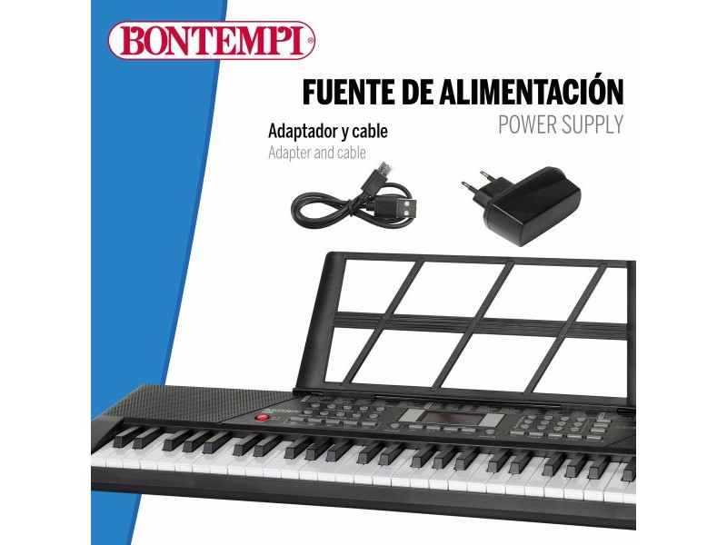 Електронно Пиано Bontempi 75 x 20 x 22 cm (2 броя)