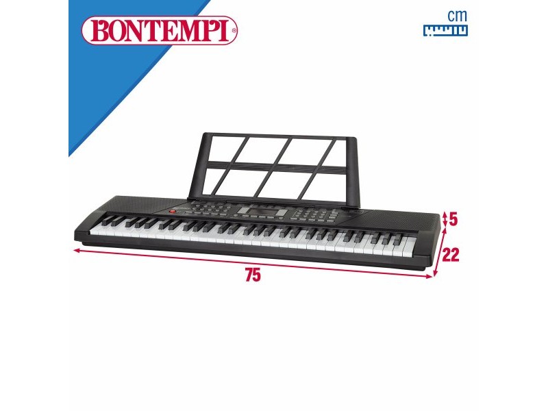 Електронно Пиано Bontempi 75 x 20 x 22 cm (2 броя)