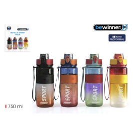 Бутилка за вода Bewinner 0,75 L 7,6 x 27,5 cm (12 броя)