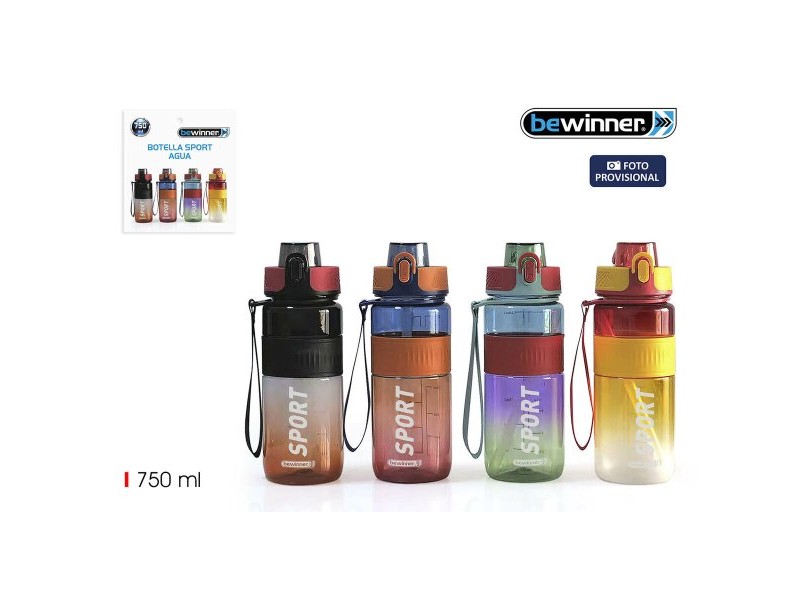 Бутилка за вода Bewinner 0,75 L 7,6 x 27,5 cm (12 броя)