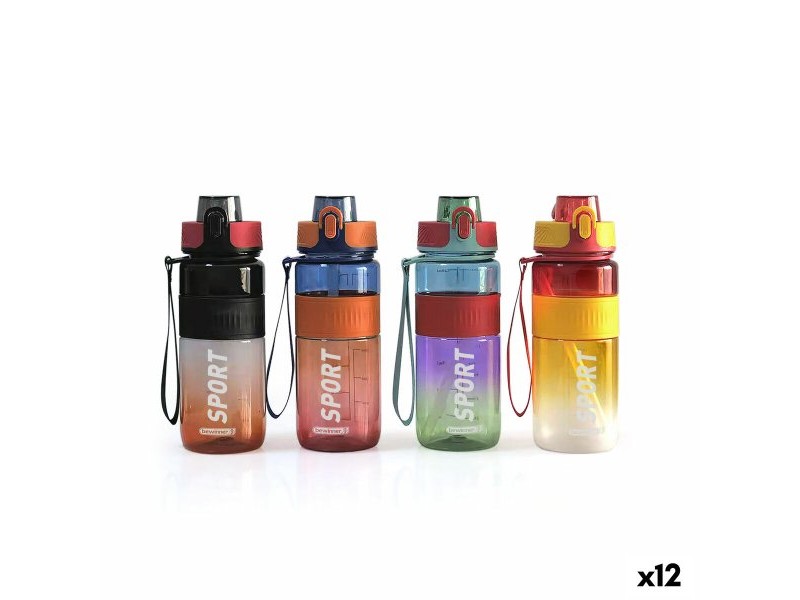 Бутилка за вода Bewinner 0,75 L 7,6 x 27,5 cm (12 броя)