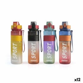 Бутилка за вода Bewinner 1 L 7,8 x 28 cm (12 броя)