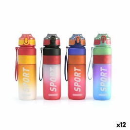Бутилка за вода Bewinner Многоцветен 1 L 7,8 x 28 cm (12 броя)