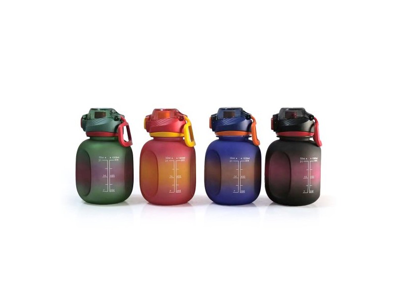 Бутилка за вода Bewinner 1 L 10 x 17 cm (12 броя)