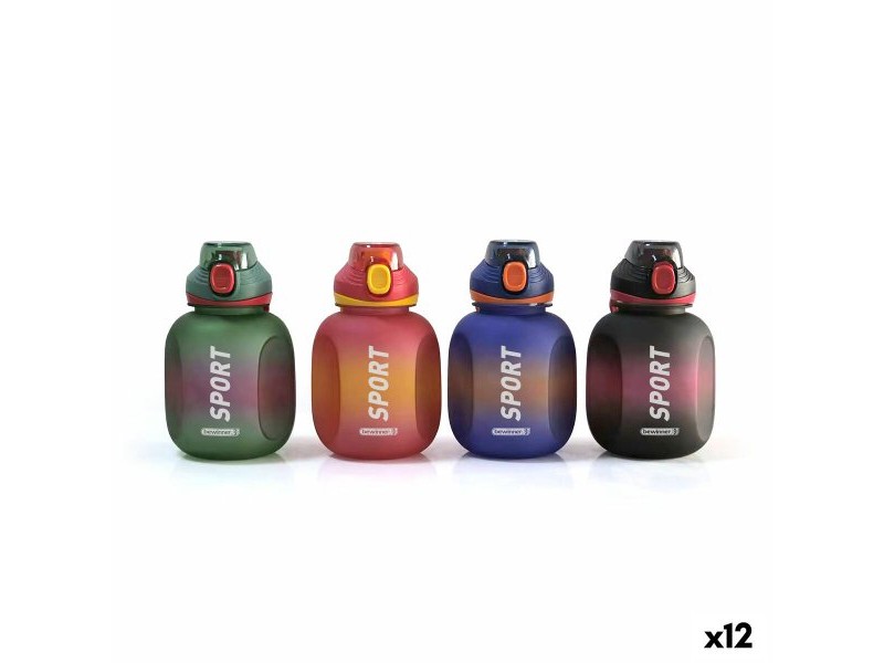Бутилка за вода Bewinner 1 L 10 x 17 cm (12 броя)