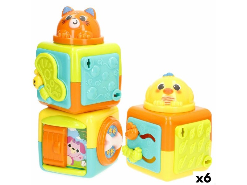 Блокчета за Подреждане Winfun 8,5 X 25 X 8,5 CM (6 броя)