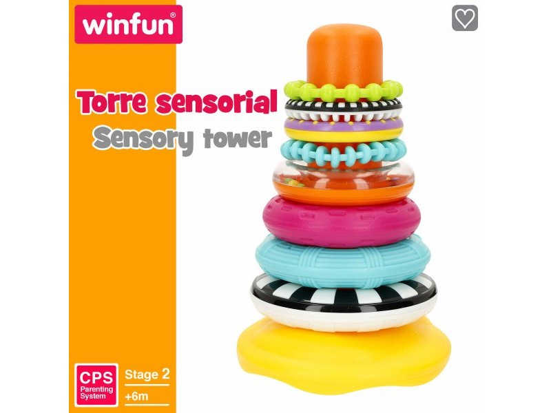 Блокчета за Подреждане Winfun 13 x 20 x 13 cm (6 броя)