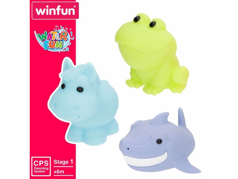 Комплект Животни за Баня Winfun 6 X 4,5 X 8 CM 4 броя