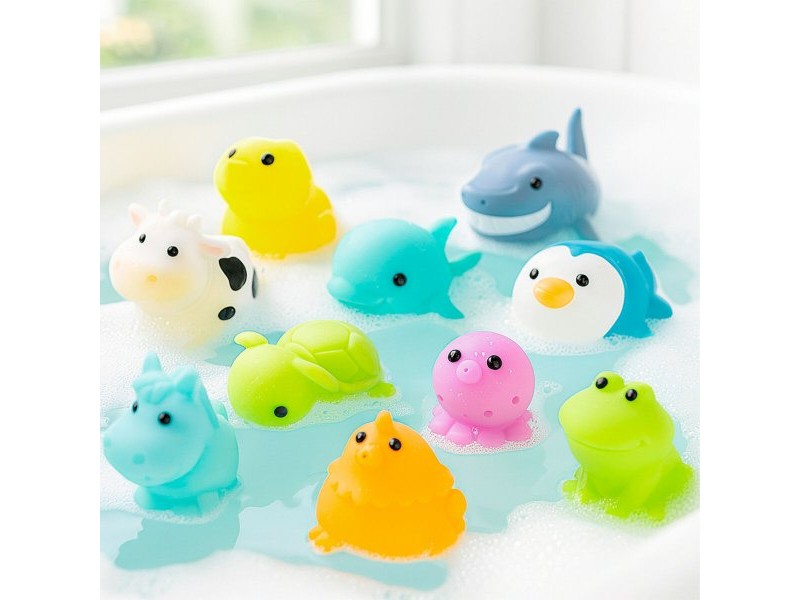 Комплект Животни за Баня Winfun 6 X 4,5 X 8 CM 4 броя