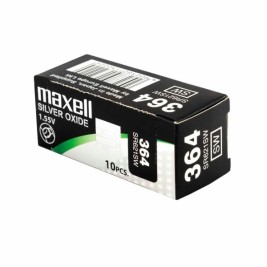 Акумулаторна батерия Maxell SR621SW 364 1,55 V Батерии алкален тип бутон